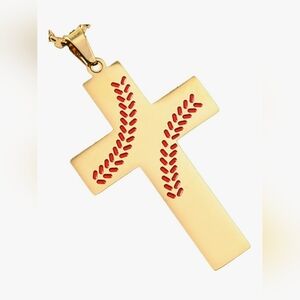 Crossed pendant for men and women